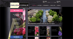 Desktop Screenshot of emiliencoralie.com